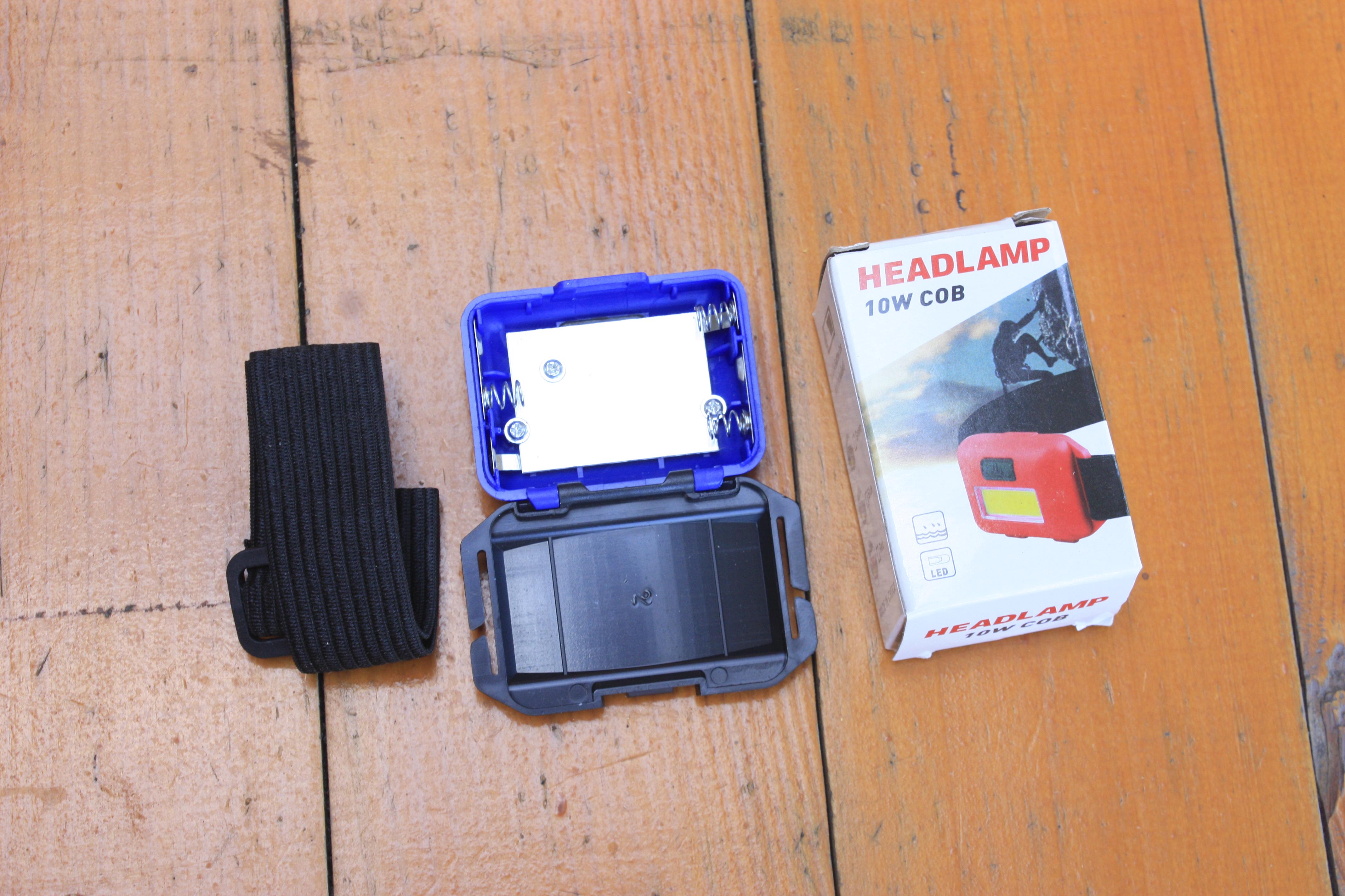 Ліхтарик налобний LED COB живлення ААА - фото 2 Ліхтарик налобний LED COB живлення ААА - фото 2