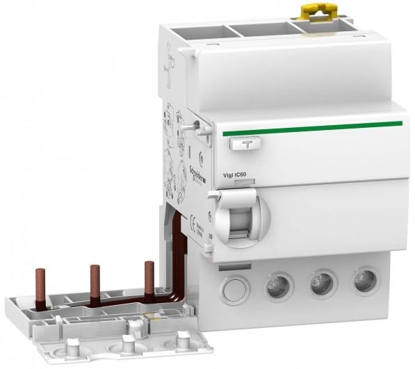 Блок дифференциальный Schneider Electric Acti9 Vigi iC60 2P 63А 500мА тип AC (A9V16263)