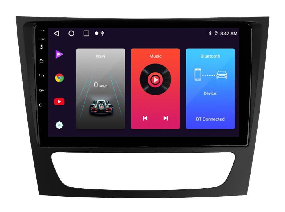 Штатна магнітола Sigma F9216 2/32 Gb Mercedes Benz E-Class S211 W211 CLS-Class C219 2002-2010 9"