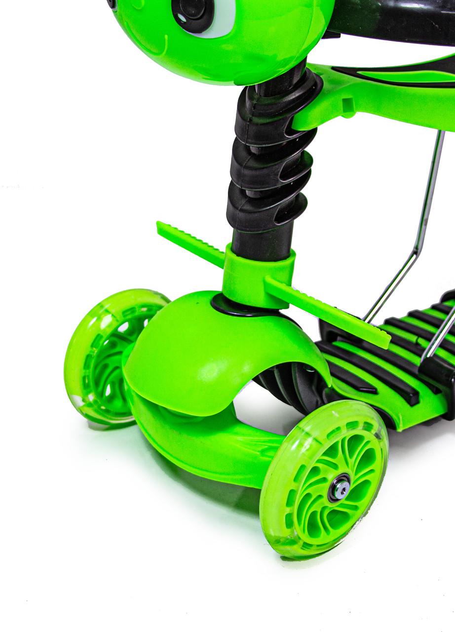 Самокат детский 5в1 с защитным бортиком - фото 2