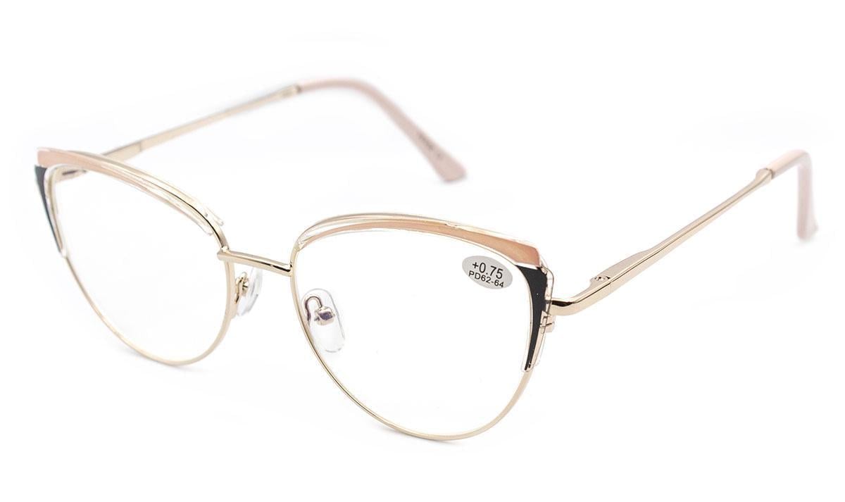 Окуляри для зору в металевій оправі Verse 321153S-C2 Blueblocker +3,00