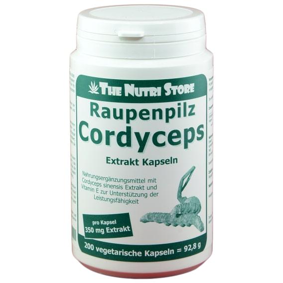 Тонізуючий засіб The Nutri Store Cordyceps Extract 350 мг 200 Veg Caps (ФР-00000013)