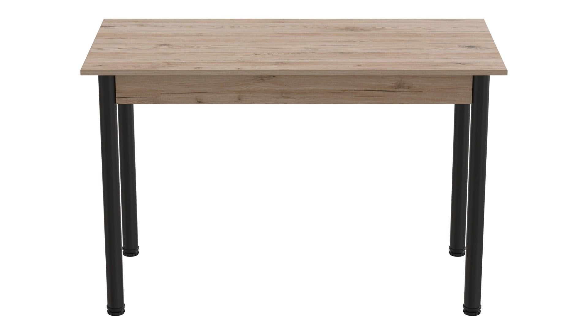 Обеденный стол Ferrum-decor Бенита ДСП 16 мм 75x120x70 см Черный/Сан-Марино (FRD-105646) Обеденный стол Ferrum-decor Бенита ДСП 16 мм 75x120x70 см Черный/Сан-Марино (FRD-105646)