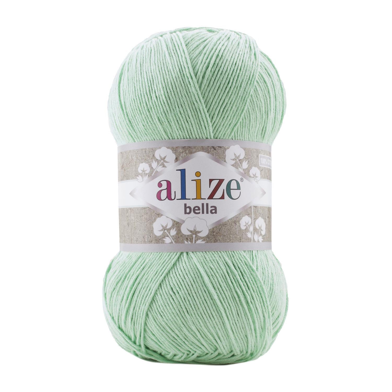 Пряжа Alize Bella 100 266 м'ятний (7566)