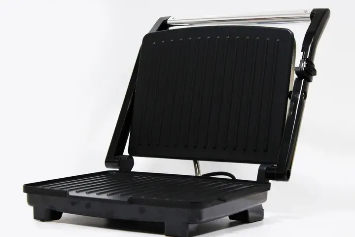 Гриль Crownberg Cb 1045 електричний притискний з терморегулятором 2000 Вт (0169)