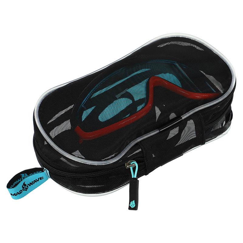 Чохол для окулярів Mad Wave Mesh Pouch Big M070303 Чорний (60444270) - фото 6 Чохол для окулярів Mad Wave Mesh Pouch Big M070303 Чорний (60444270) - фото 6