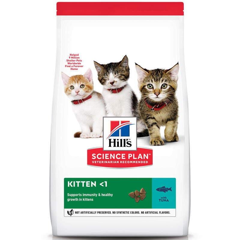 Корм сухий для кошенят до 1 року Hill's Science Plan Kitten Tuna 1,5 кг (604053)