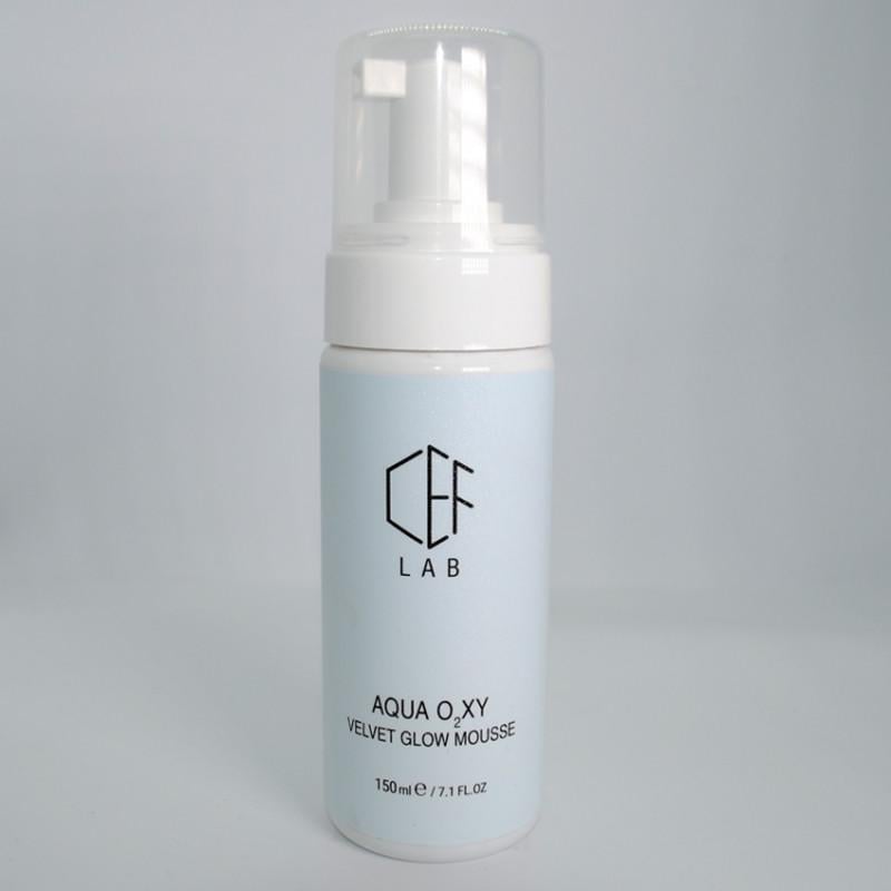 Шелковый антиоксидантный Мусс CEF Lab Aqua O2xy Velvet Glow Mousse 150 мл