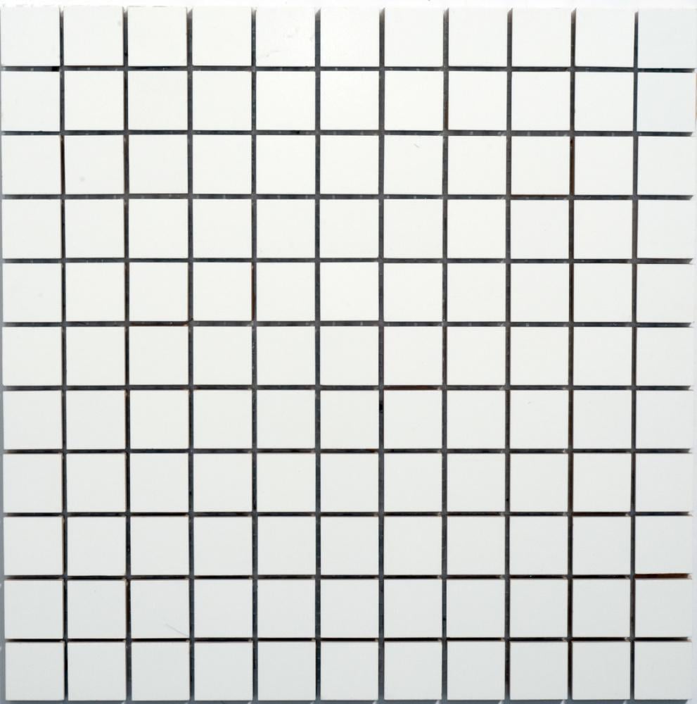 Мозаика керамическая Kotto Ceramica СМ 325099 C Estet White 300x300x9 мм 25x25 мм (002685)
