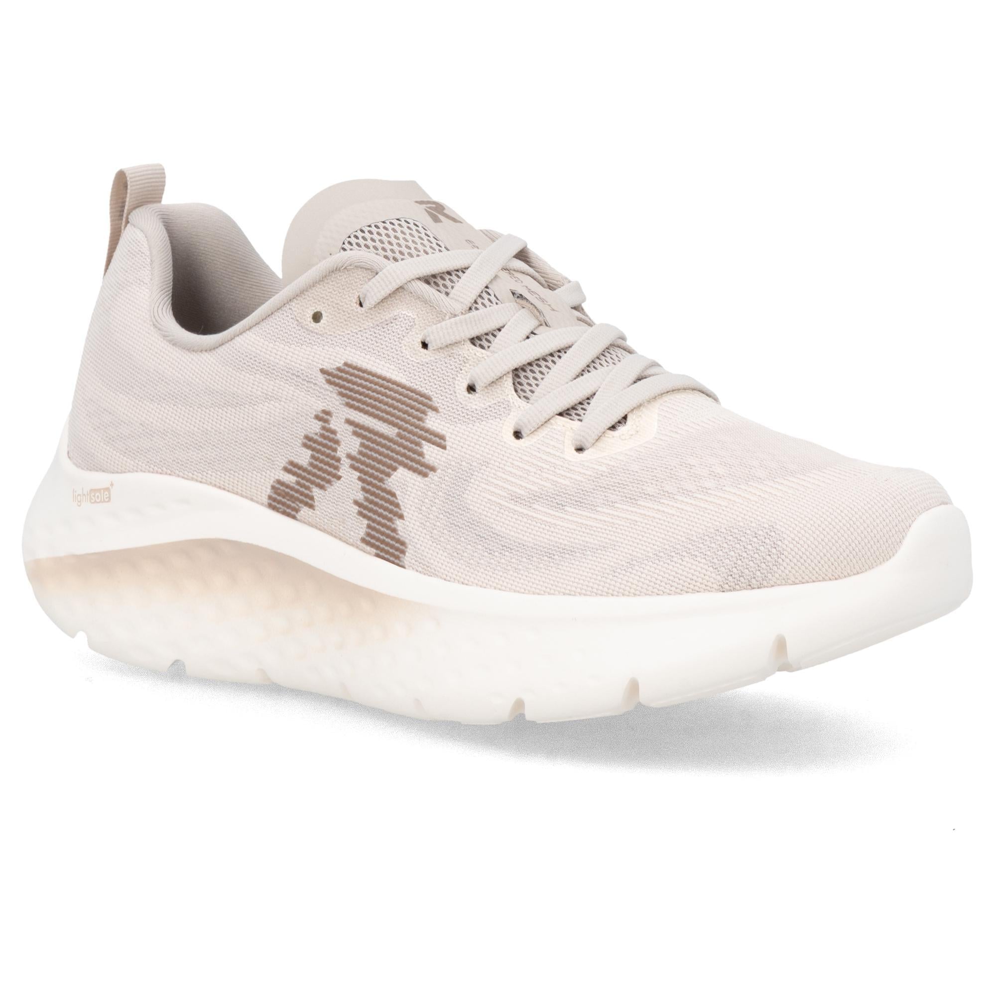 Кроссовки женские осенние RIEKER Sport р. 37 Бежевый (035640-37)