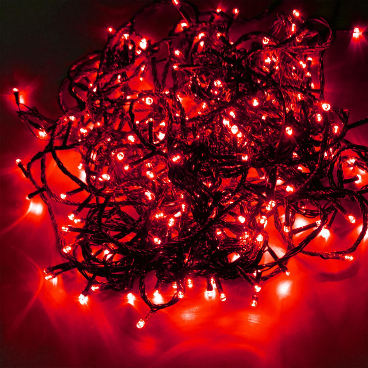 Гирлянда на елку 500 LED 32 м Красный (1008957-Red) Гирлянда на елку 500 LED 32 м Красный (1008957-Red)