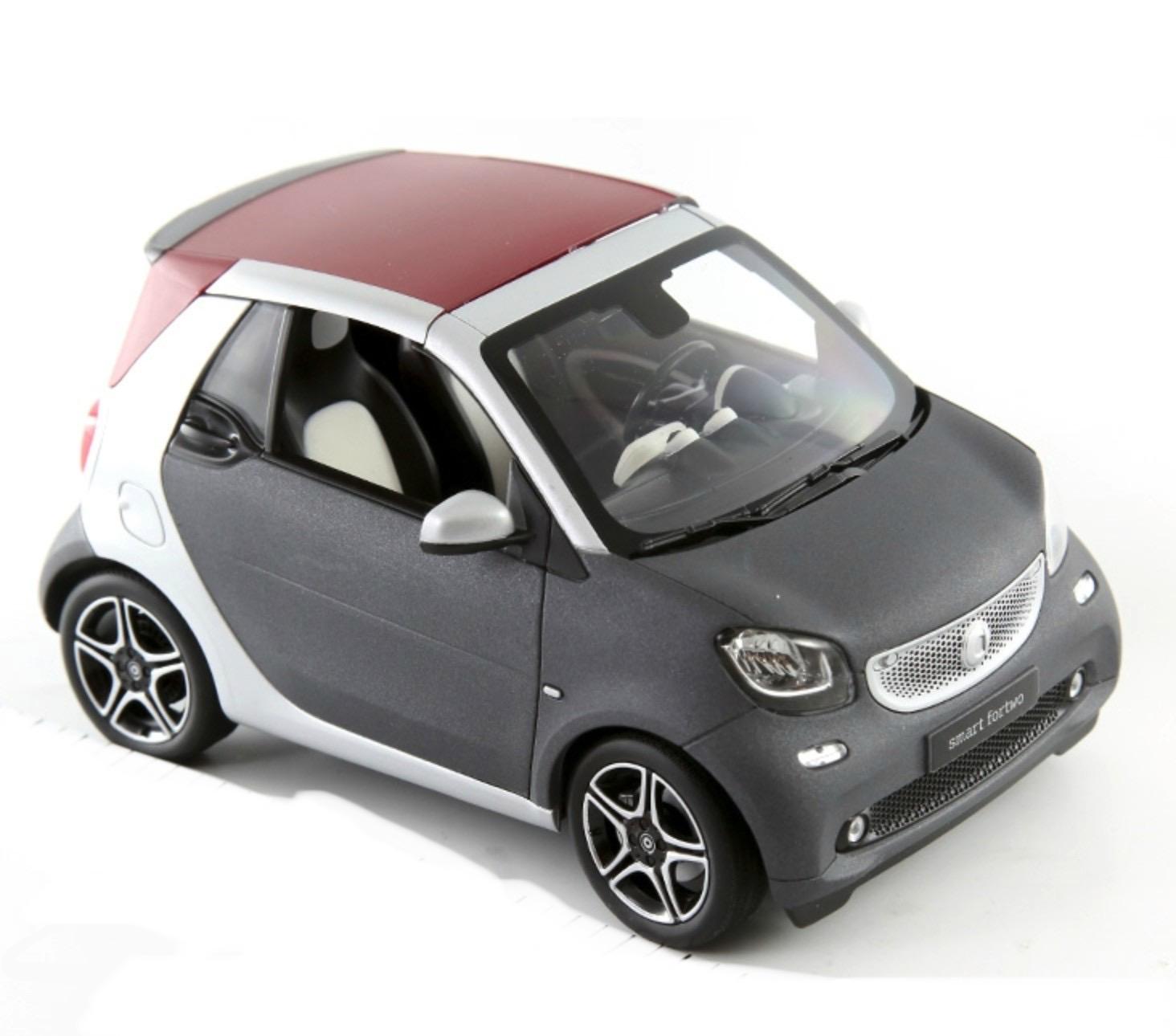 ᐉ Модель автомобиля 1:18 SMART Fortwo Cabrio A453 Titania Grey Matt/Cool  Silver (B66960290) • Купить в Киеве, Украине • Лучшая цена в Эпицентр