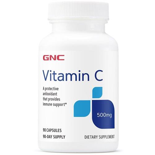 Витамин C для спорта GNC Vitamin C 500 мг 90 Caps