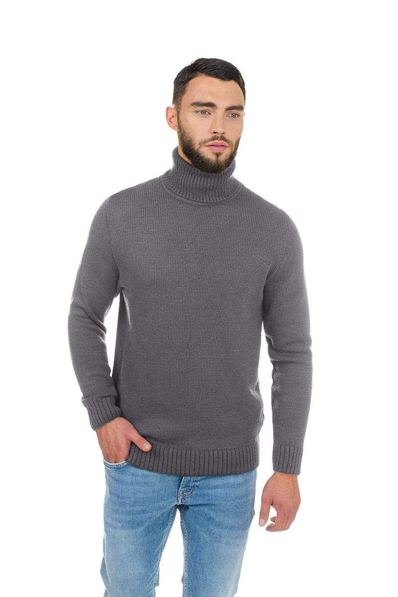 Гольф теплий SVTR з косим плечовим швом р. 52 Сірий (268) - фото 6 Гольф теплий SVTR з косим плечовим швом р. 52 Сірий (268) - фото 6