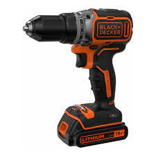 Шуруповерт Black&Decker BL186KB Li-Ion 18 V 52 Нм з 2 аккумуляторами (BL186KB)