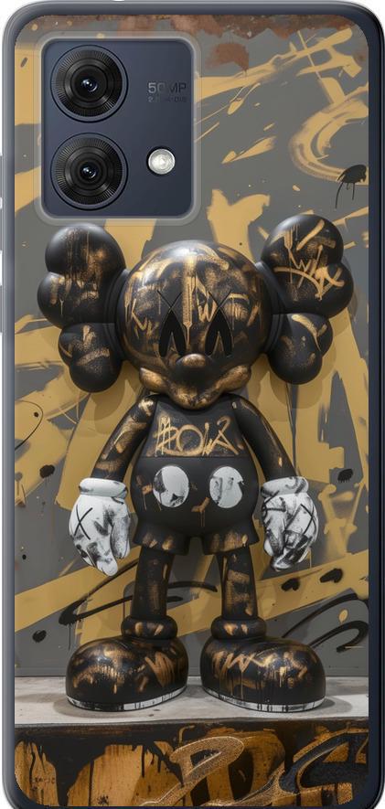 Чехол на Motorola Moto G84 Bronze kaws (6097u-3344-42517)