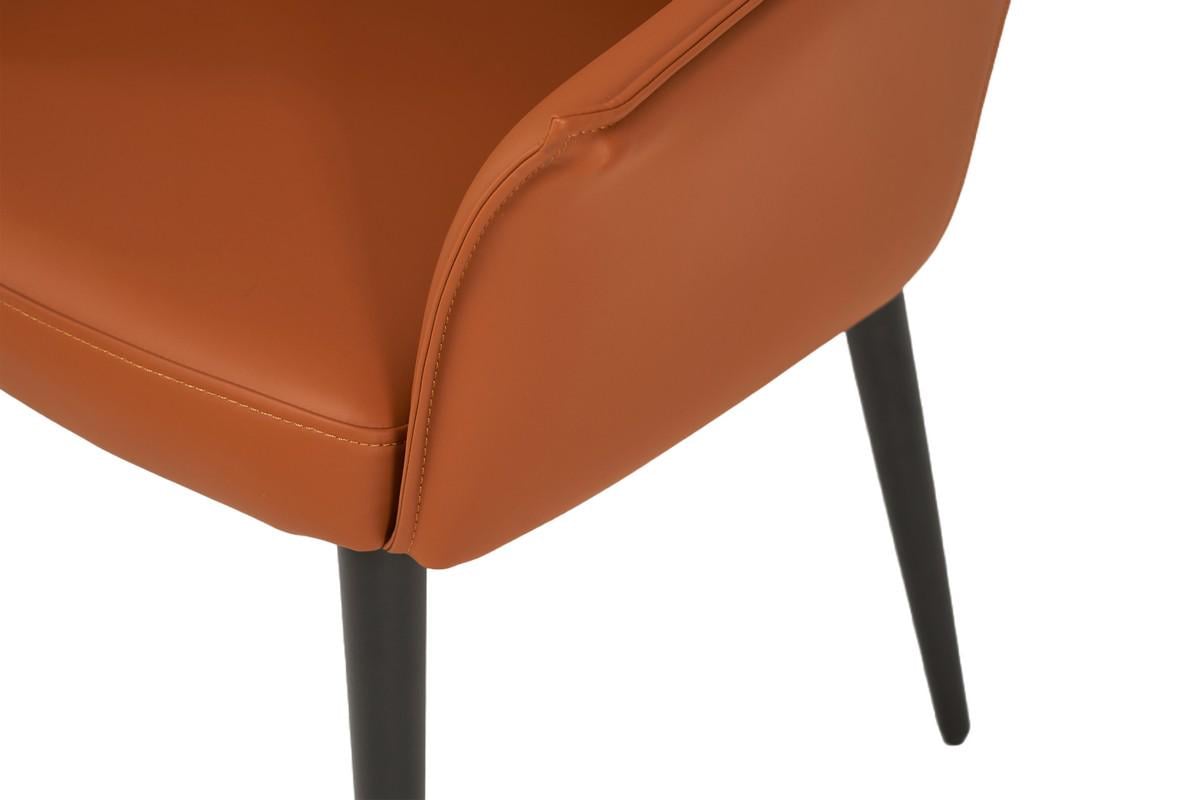 Стілець обідній Vetro Теракотово-Чорний (M-90) - фото 9 Стілець обідній Vetro Теракотово-Чорний (M-90) - фото 9