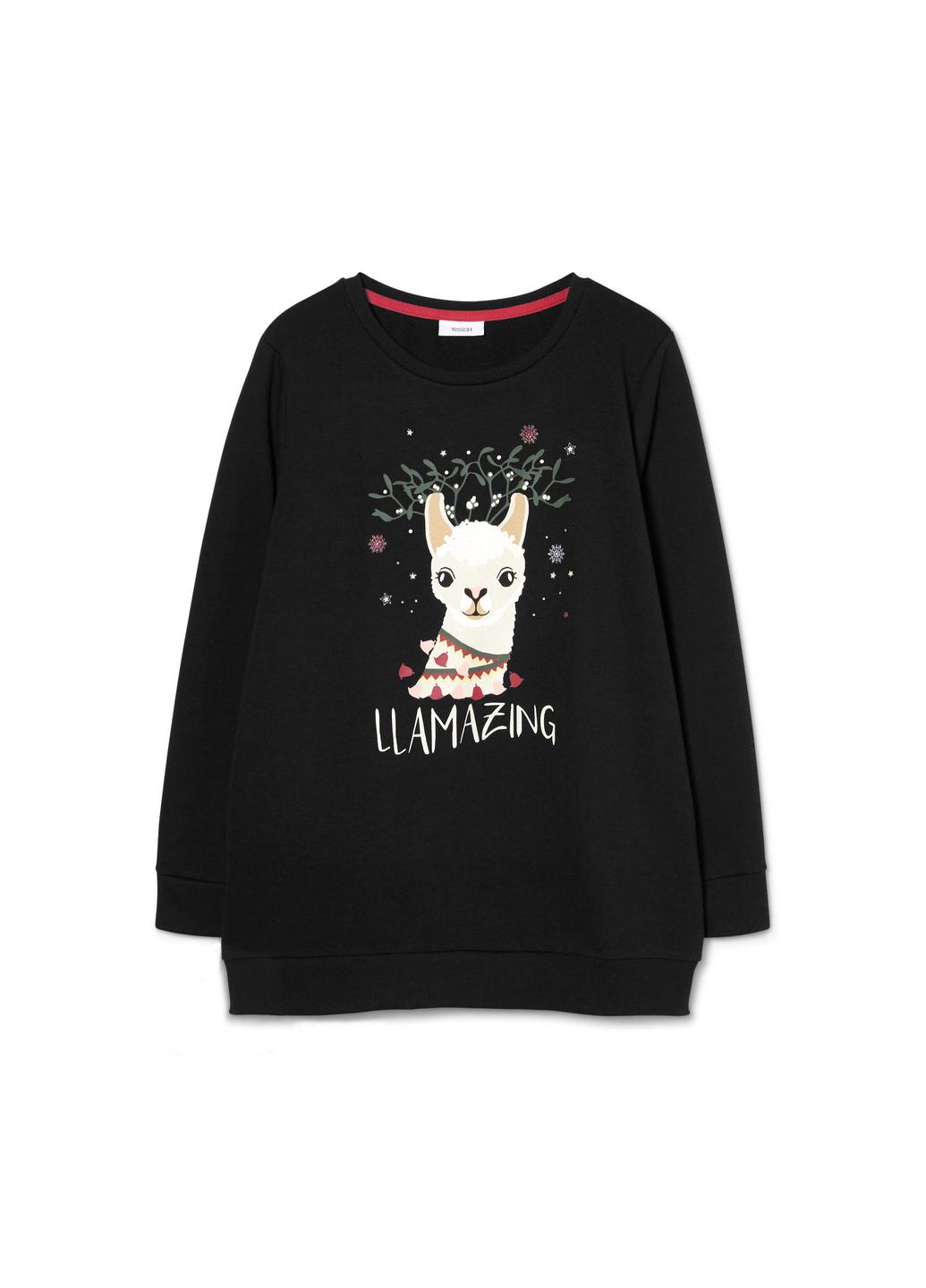 Свитшот женский C&A р. 44-46 Черный (2115389b48)