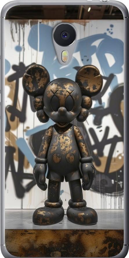 Чехол на Meizu M3 Note Bronze kaws v2 (6098t-256-42517)