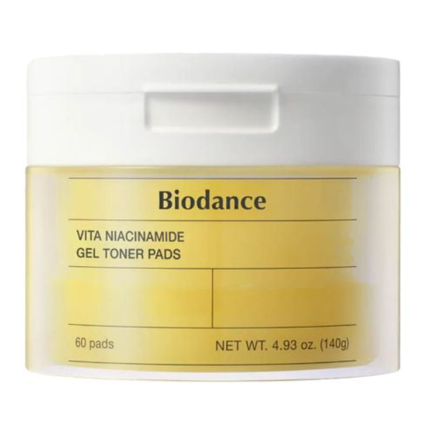 Пады для лица Biodance Vita Niacinamide Gel Toner Pads ниацинамидовые 60 шт. Пады для лица Biodance Vita Niacinamide Gel Toner Pads ниацинамидовые 60 шт.