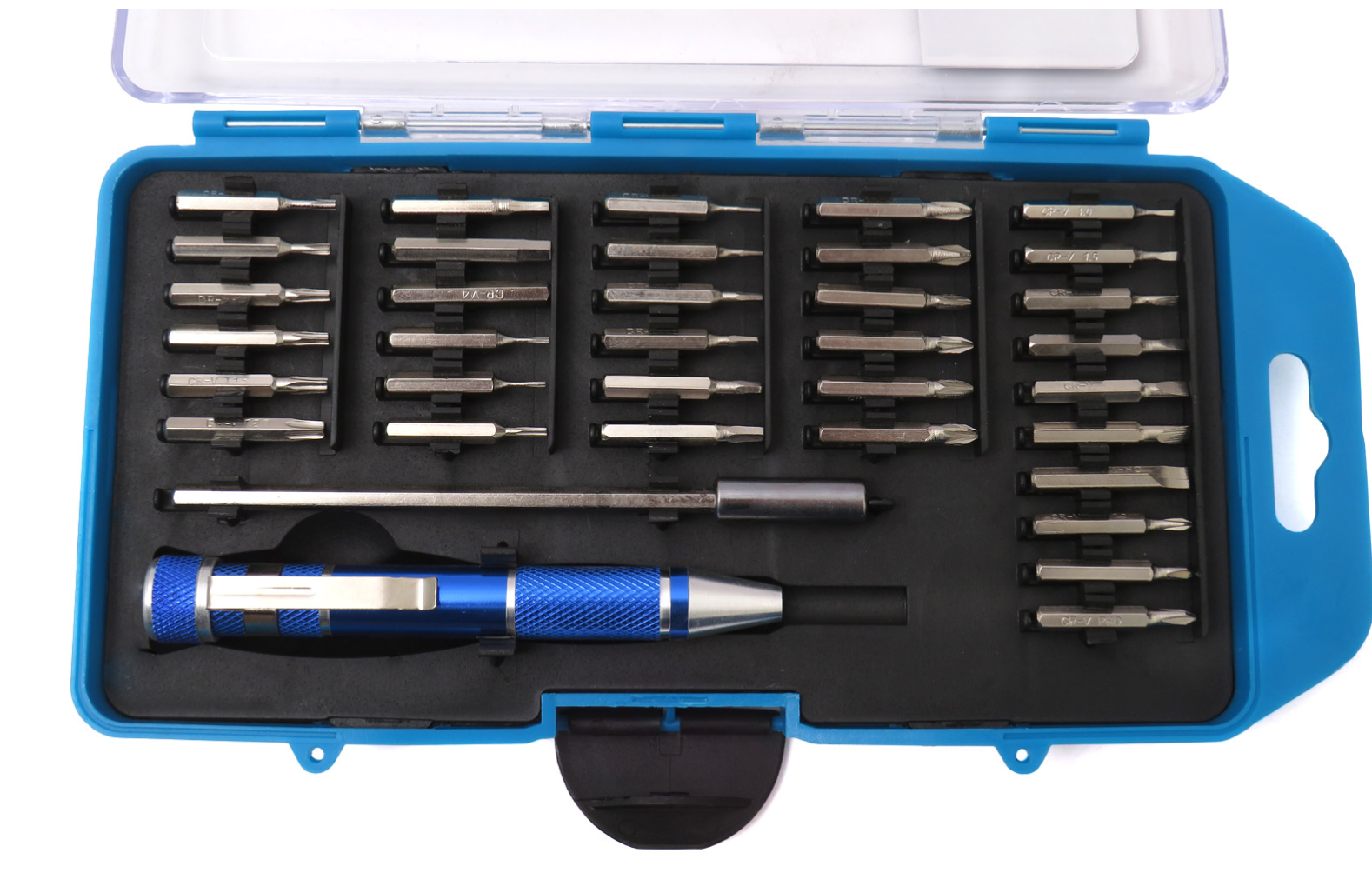 Викрутка Bass Polska 3818 з набором біт для точних робіт з подовжувачем 36 шт. - фото 11 Викрутка Bass Polska 3818 з набором біт для точних робіт з подовжувачем 36 шт. - фото 11