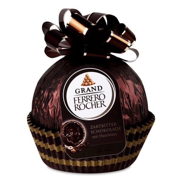 Шоколадный новогодний набор Ferrero Rocher Grand черный шоколад 240 г (21622866)