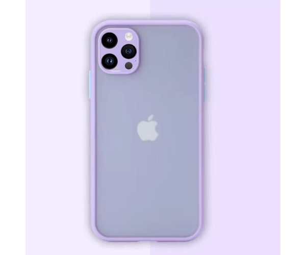 Чехол-накладка TPU Color Mate Case для Apple iPhone 14 Pro Max Фиолетовый - фото 1