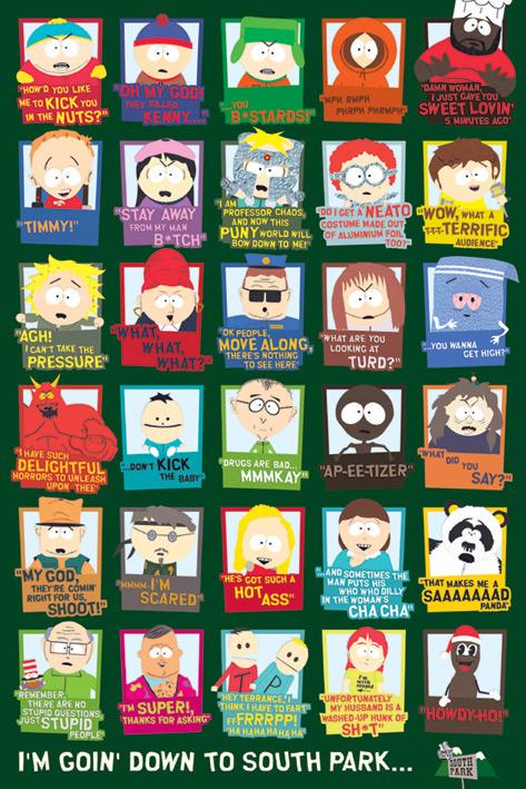 Постер плакат Південний Парк/South Park 61x91,5 см