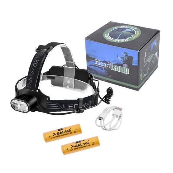 Ліхтар налобний 2128-T6 USB (2499462522)