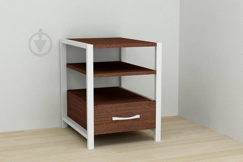 Тумба Ferrum-decor Вивьен 1/1 50x41x40 см Венге (XK00102)