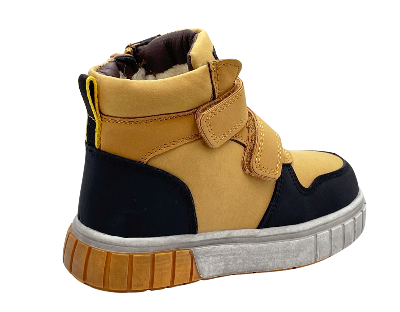 Черевики зимові для хлопчиків BESSKY B2924-3/24 р. 24 Коричневий - фото 4