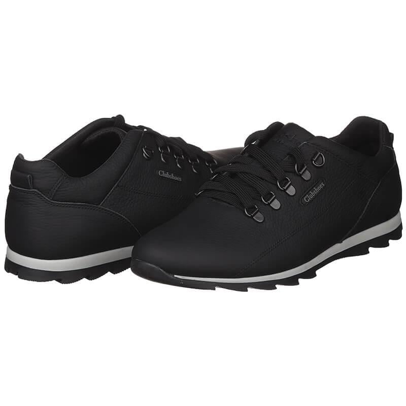 Кроссовки мужские ClubShoes K1H кожа р. 40 Черный (03337)