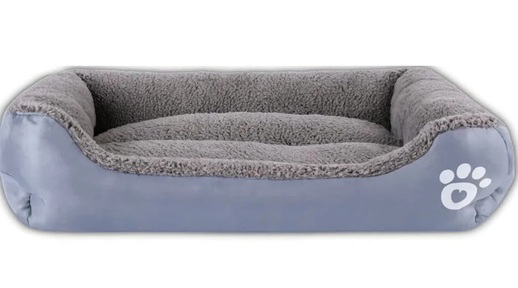 Лежанка для кошек и собак из хлопка Серый (31870684) Лежанка для кошек и собак из хлопка Серый (31870684)