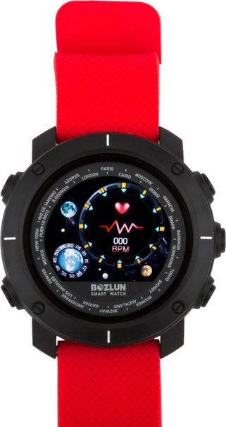 Смарт-годинник Atrix Bozlun X30 GPS Track Black/Red (ABX30br) - фото 3