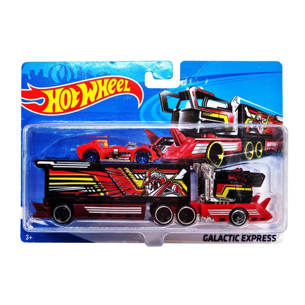 Ігровий набір машинок t k937 1 Червоний 2 із трейлером (RLT35309)