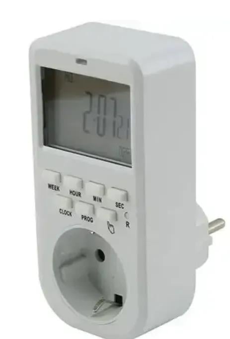 Таймер цифровий Lemanso LM6347 тижневий 16A в розетку (2212857630)