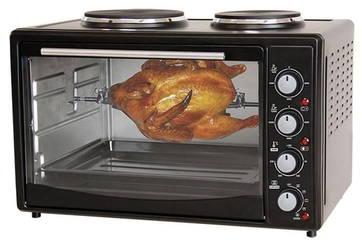 Електрична піч Vimar VEO-4219B 42 л 1400 Вт 2 електроконфорки (27675750)