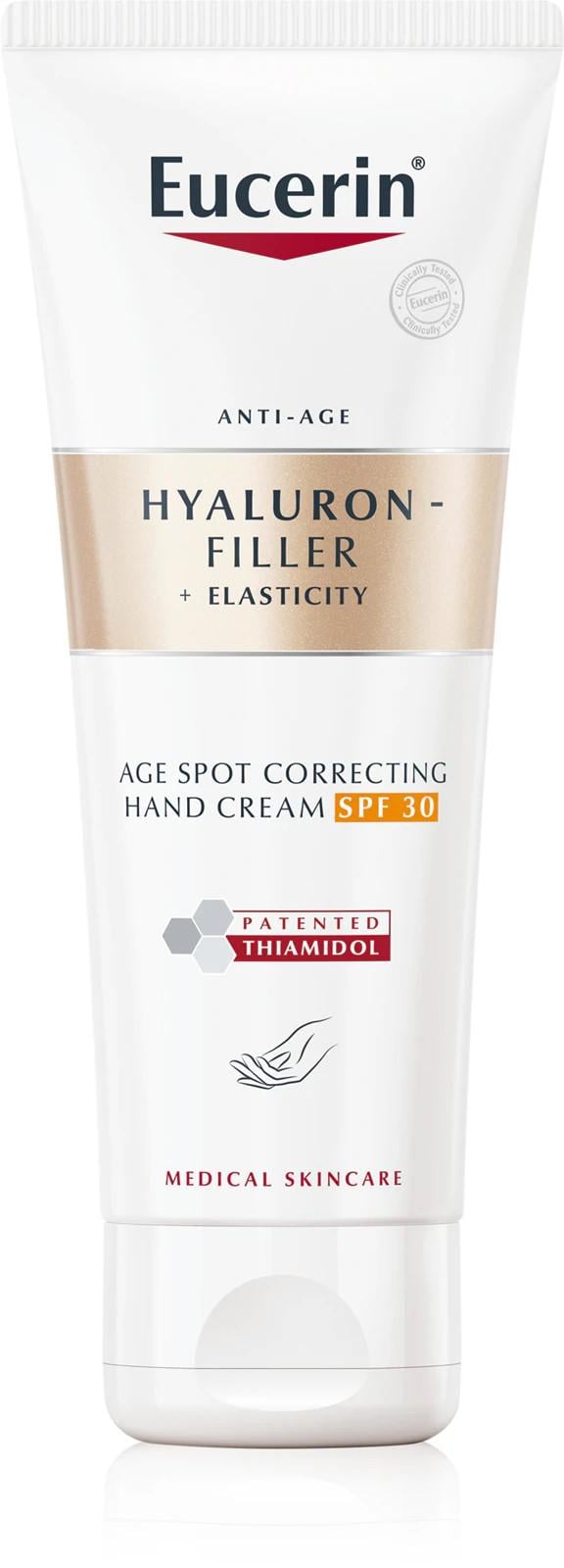 Крем для рук против возрастных и пигментных пятен Eucerin Hyaluron-Filler/Elasticity Anti-Dark Spot Hand Cream SPF30 75 мл (2536617969)