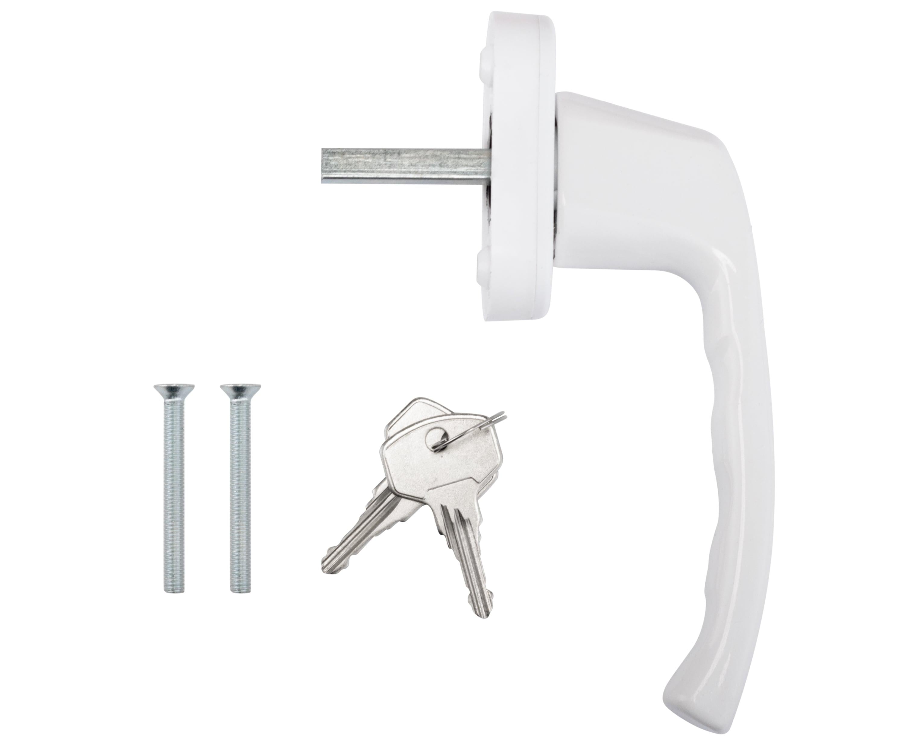 Ручка оконная с замком Window Handle Lock на металлопластиковое окно или дверь для детской безопасности Ручка оконная с замком Window Handle Lock на металлопластиковое окно или дверь для детской безопасности
