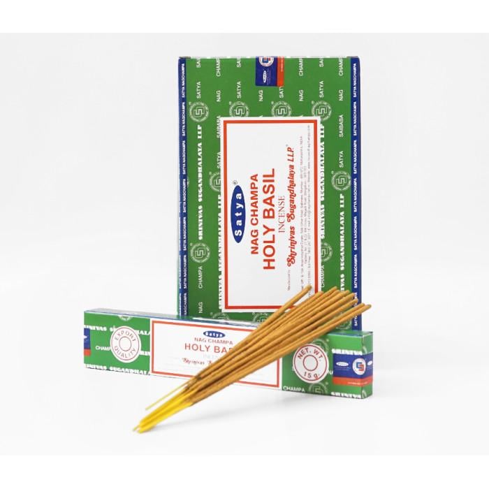Аромапалочки Satya Holy Basil Святой Базилик 15 г - фото 2