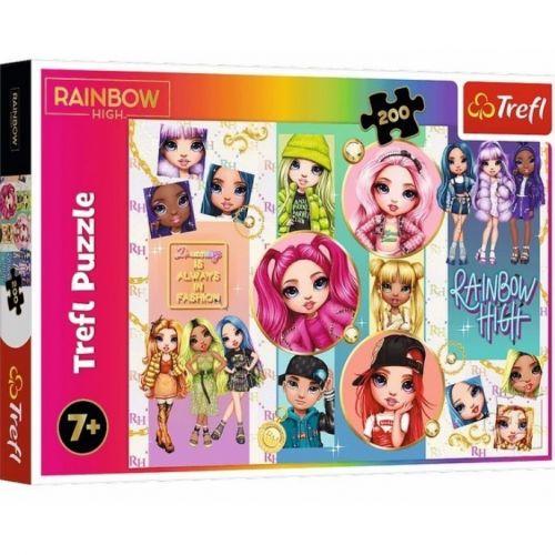 Пазлы MGA Rainbow High! 200 элементов (2987496077)