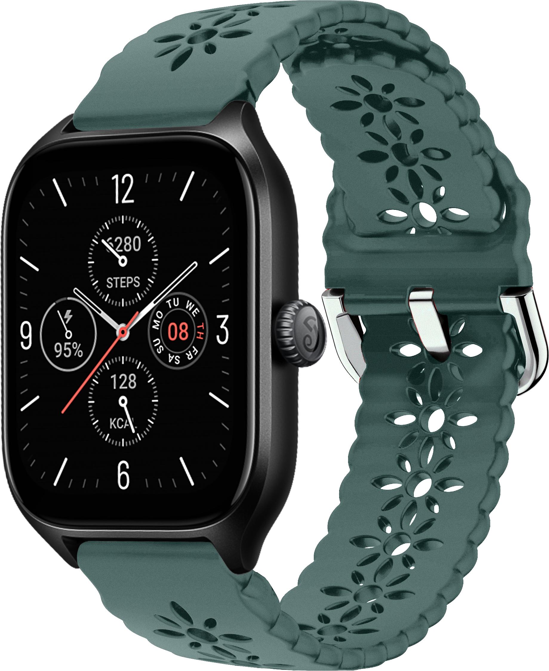 Ремешок Trase для Amazfit GTS 4/mini Olive (29561-19) - фото 1 Ремешок Trase для Amazfit GTS 4/mini Olive (29561-19) - фото 1