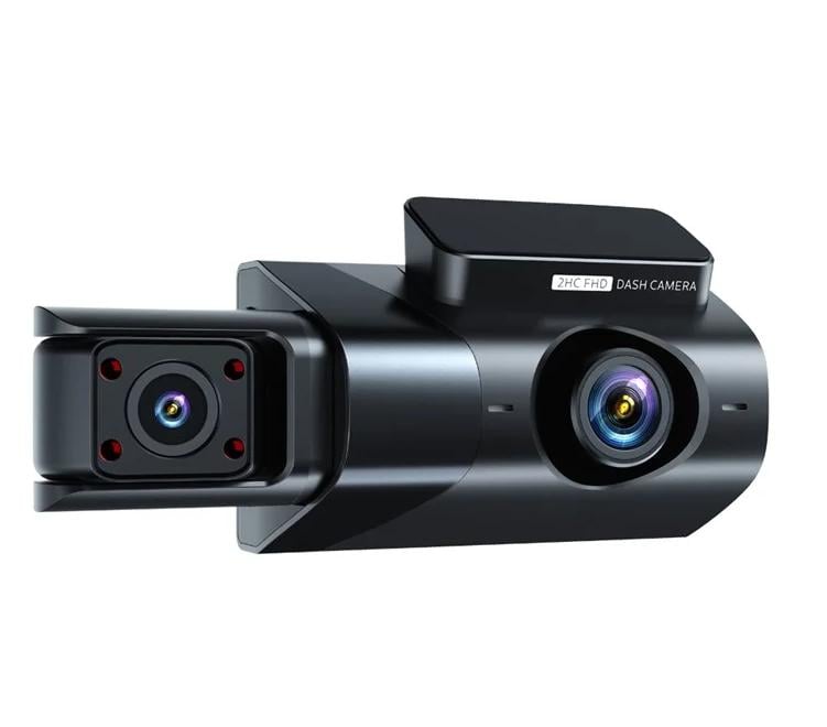 Видеорегистратор автомобильный Y-18 на 3 камеры Wi-Fi Full HD