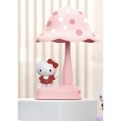 Лампа детская настольная Китти 18х8 см Розовый (339E)