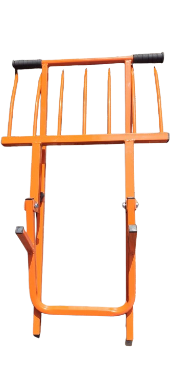 Чудо-лопата ТРАНСФОРМЕР сталь 7 зубів 125 см Помаранчевий - фото 2