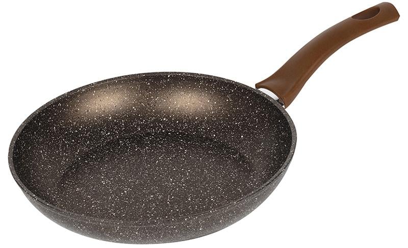 Сковорода Bergner Root Ø 26 cм индукционная с мраморным антипригарным покрытием (BGEU-4289)