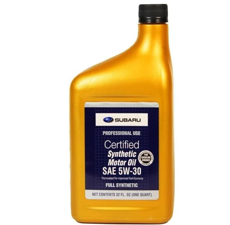 Моторное масло Subaru SN GF-5 5W-30 0,946 л (SOA427V1410)