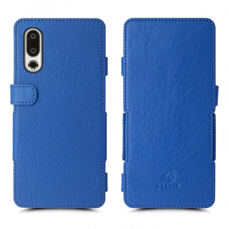 Чехол книжка Stenk Prime для Meizu 16s Ярко-синий (66965)