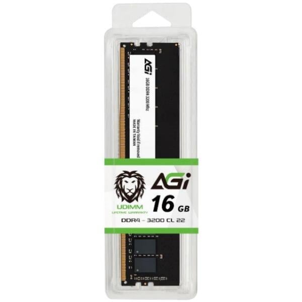 Оперативна пам'ять GoodRam AGI DDR4 16 GB 3200MHz Retail (AGI320016UD138-ST) - фото 3 Оперативна пам'ять GoodRam AGI DDR4 16 GB 3200MHz Retail (AGI320016UD138-ST) - фото 3
