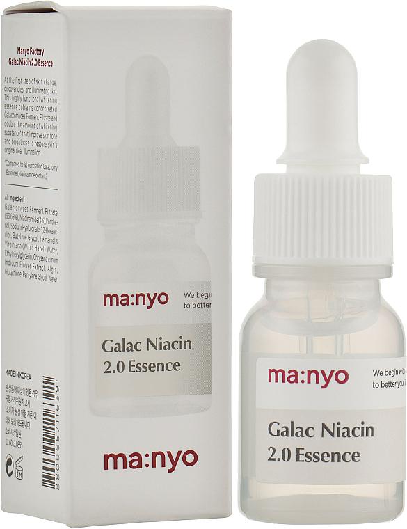 Эссенция усиленная с галактомисисом и ниацинамидом миниатюра Manyo Factory Galac Niacin 2.0 Essence 12 мл (1195157537)